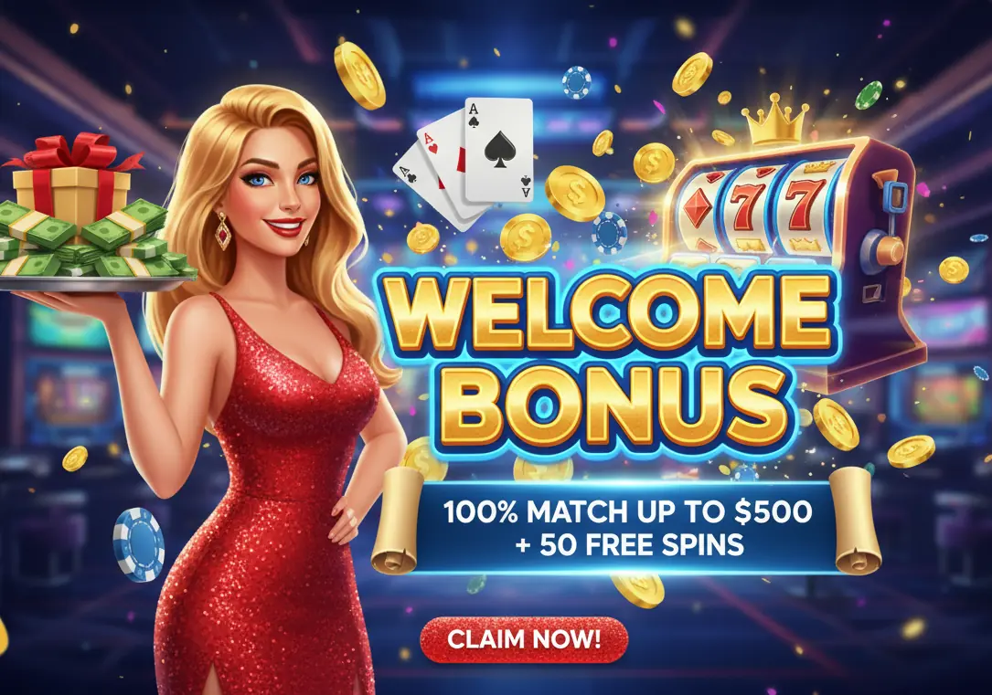 Willkommensbonus bei Gamdom casino