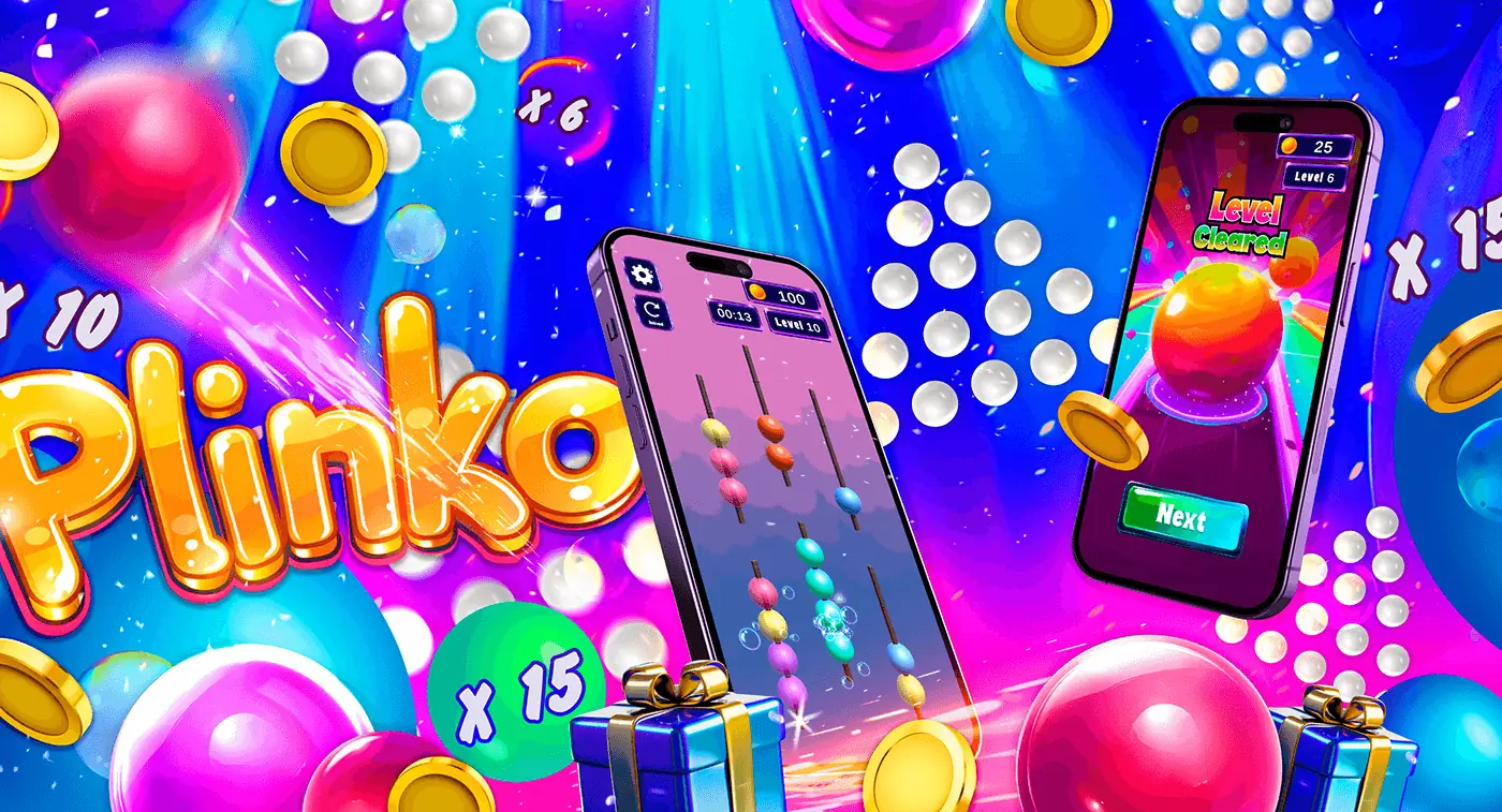 Plinko bei Gamdom casino
